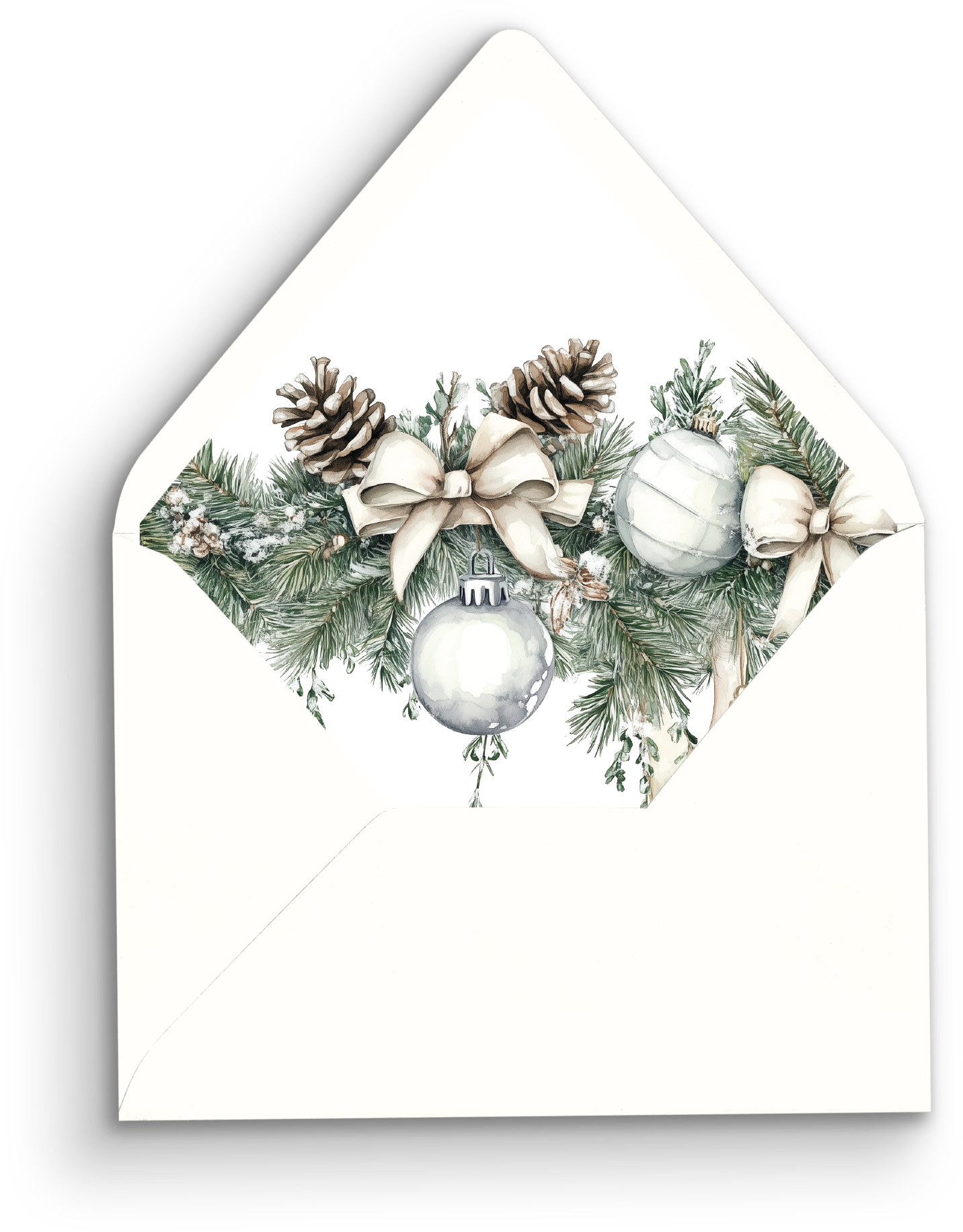Botanical Holiday Envelope Liner