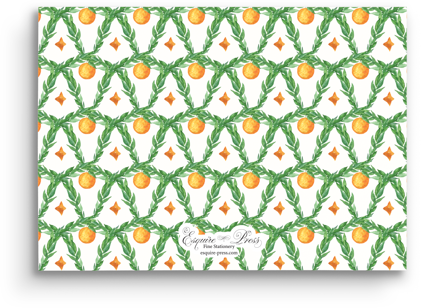 Citrus Comfort Holiday Card - Landscape