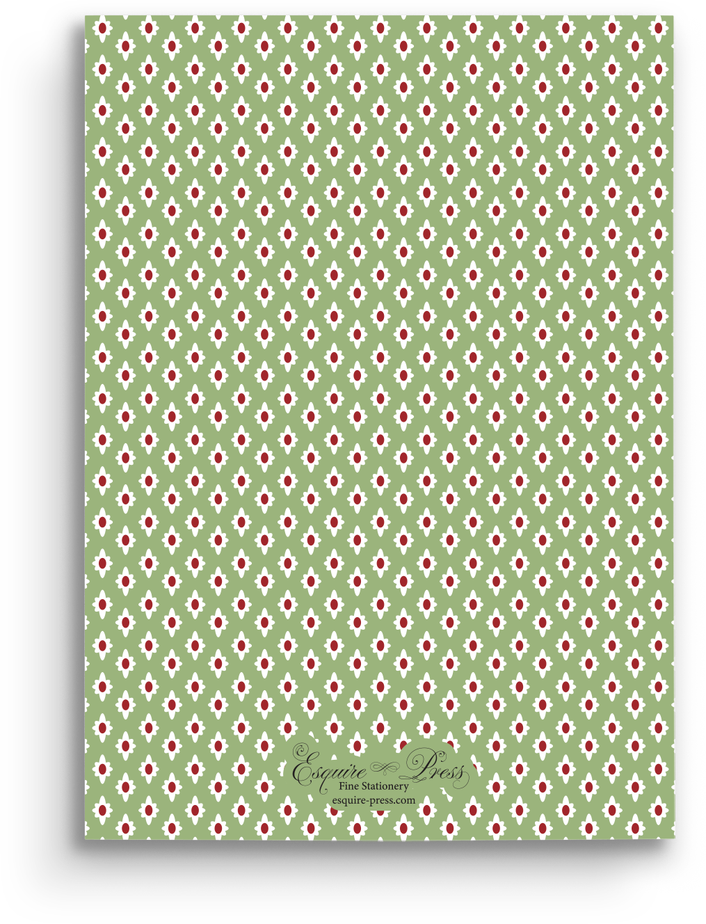 Festive Flourish Holiday Card - Portrait
