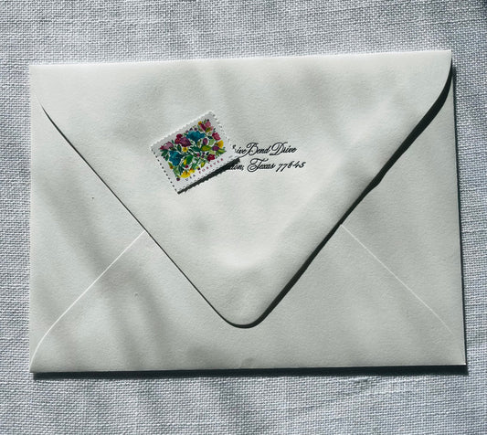 Return Address Printing