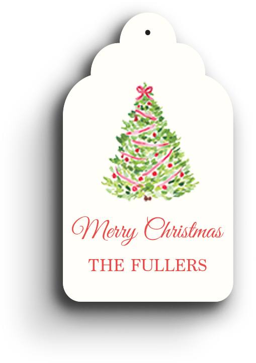 Timeless Tidings Holiday Gift Tag 1