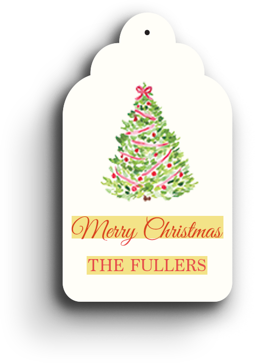 Timeless Tidings Holiday Gift Tag 1