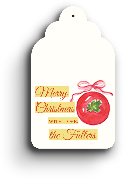 Timeless Tidings Holiday Gift Tag 2