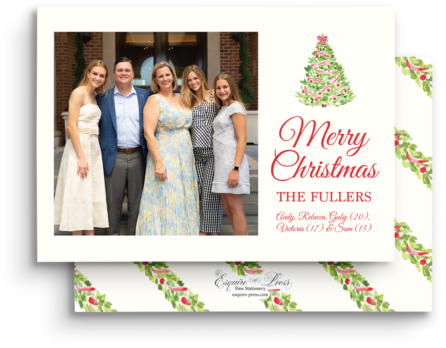 Timeless Tidings Holiday Card - Landscape