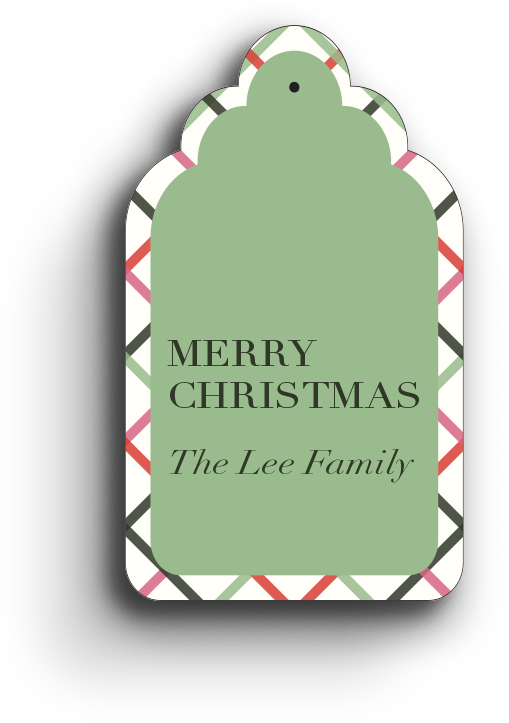 Winter Sage Holiday Gift Tag 1