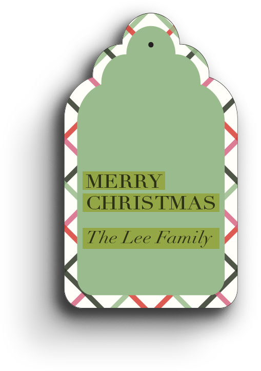 Winter Sage Holiday Gift Tag 1